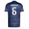 Herren Fußballbekleidung Real Madrid Eduardo Camavinga #6 Auswärtstrikot 2025-26 Kurzarm